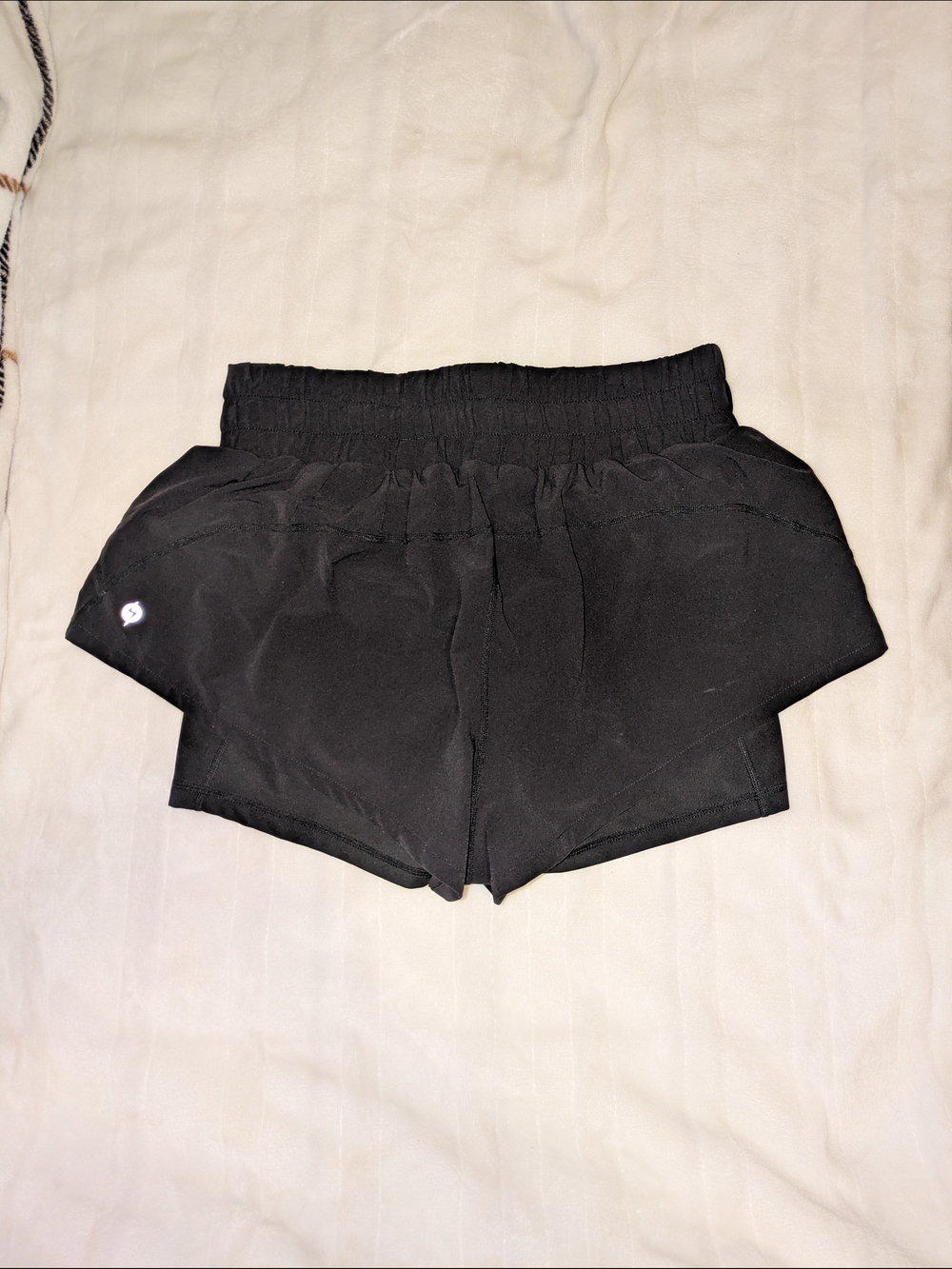 POPFLEX High Waisted Supershort Black - Medium